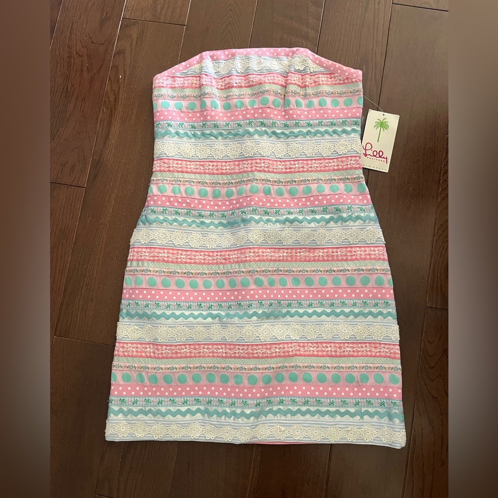 Lilly Pulitzer White Label Flirty Dress - Picture 1 of 3